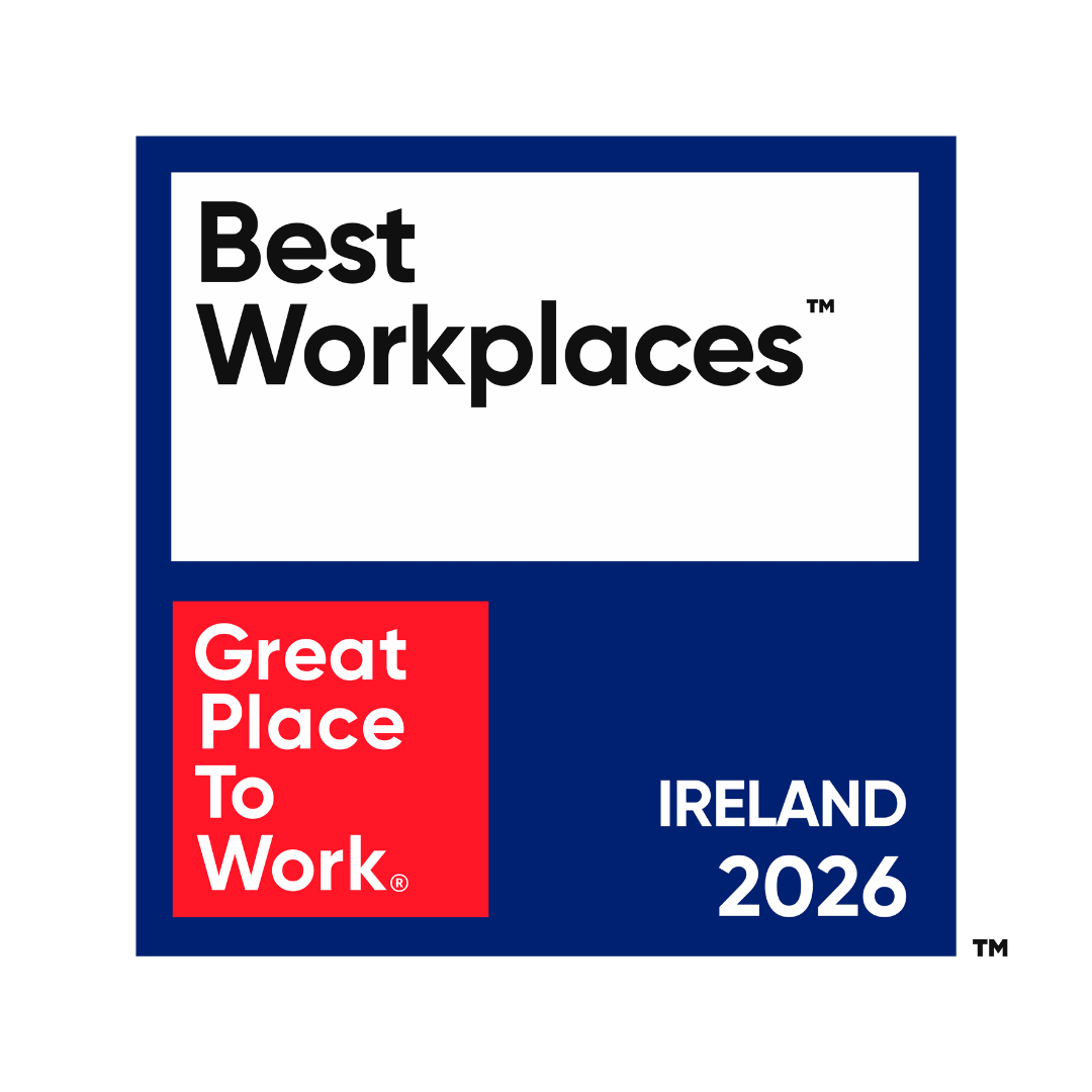 Great Place to Work Certified Ireland 2025-2026 badge